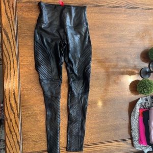 Spanx Moto legging faux leather